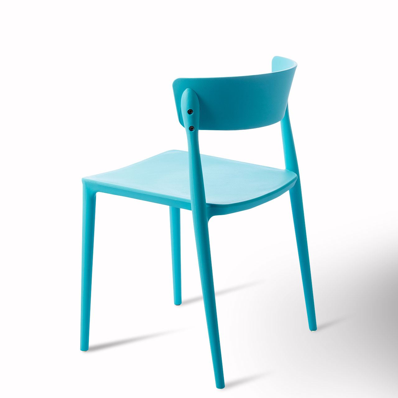 Tiffany Blue Plastic Cafe Chair-PP Chair