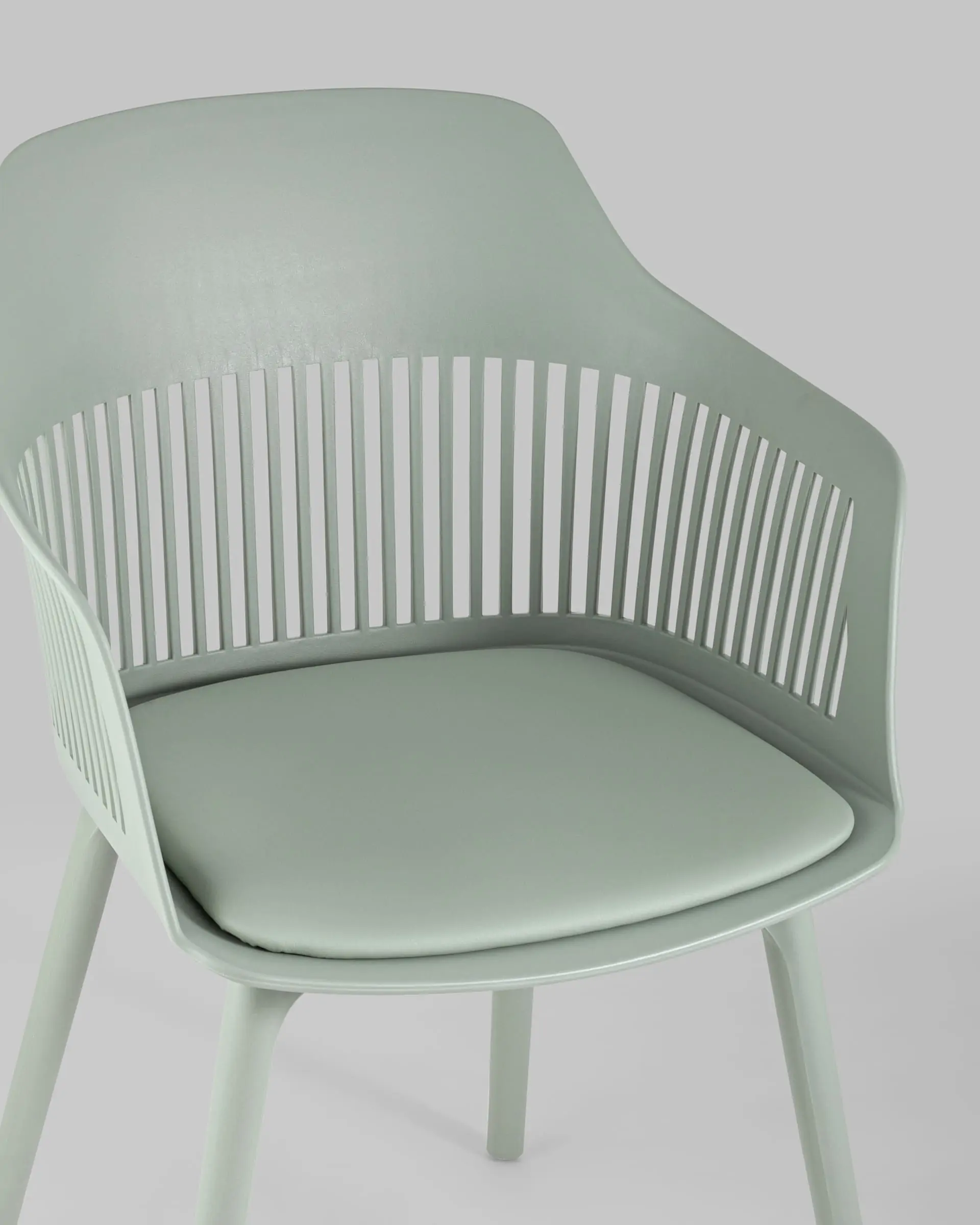 Polypropylene Armchair In Matcha green-PP Chair