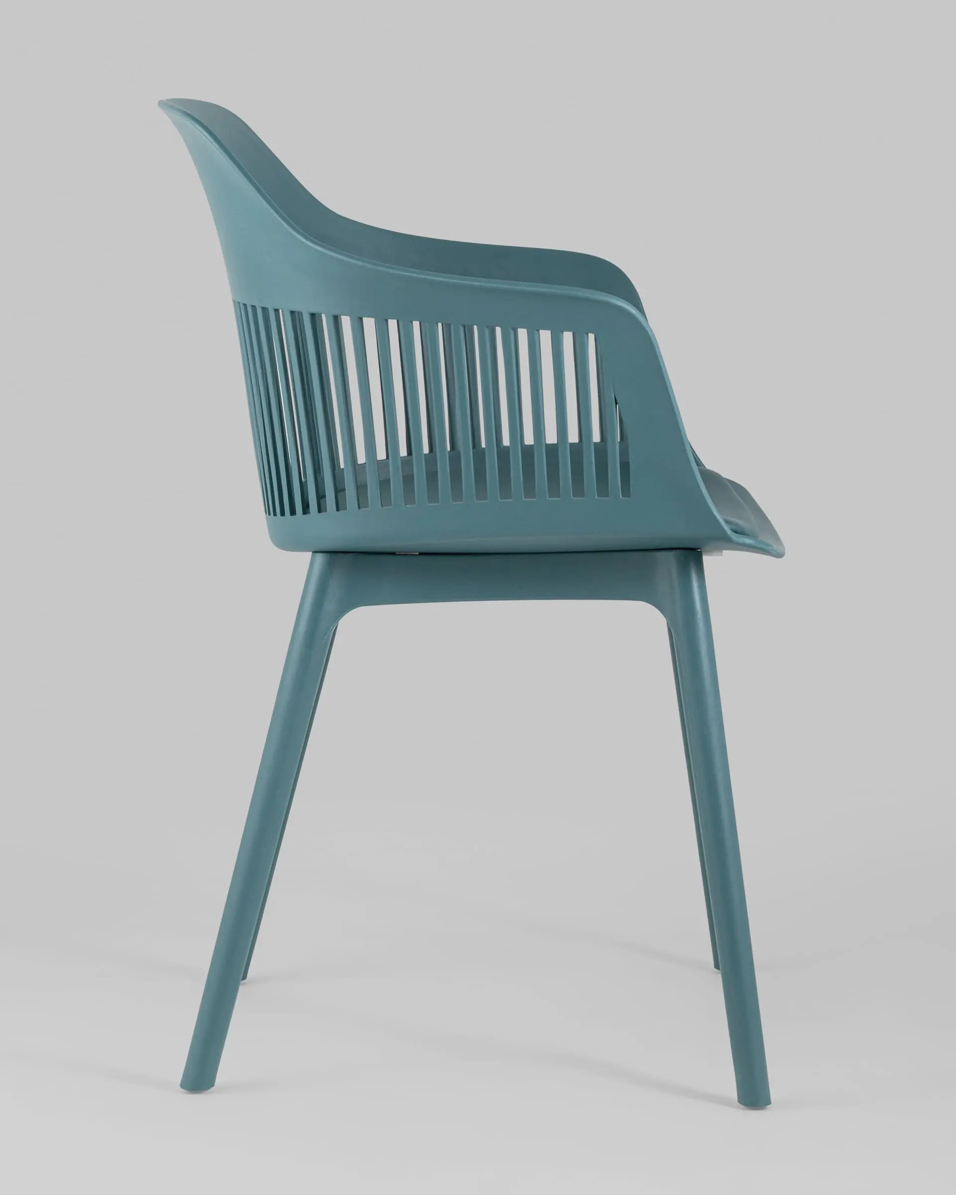 Polypropylene Armchair In Navy Blue-PP Chair