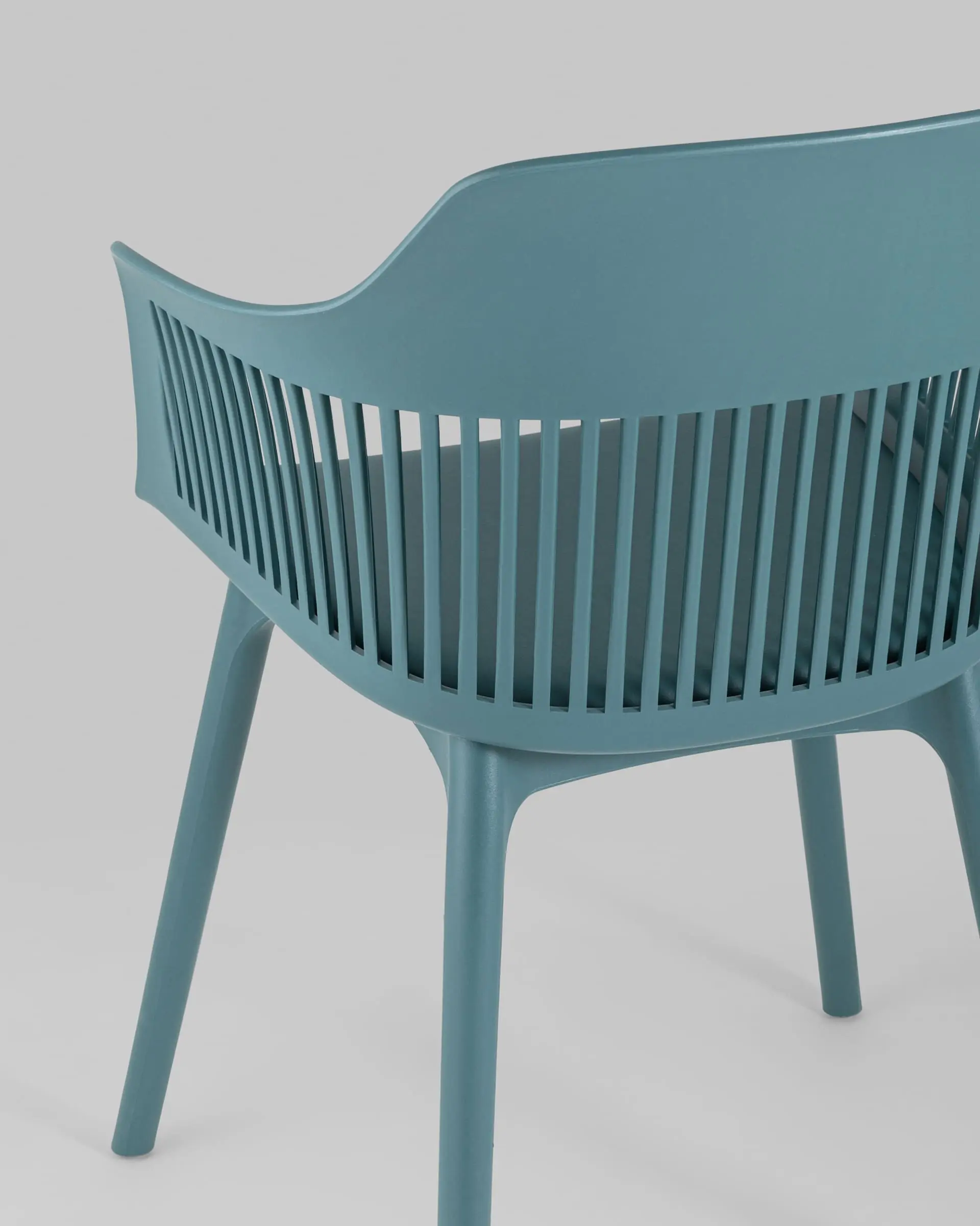 Polypropylene Armchair In Navy Blue-PP Chair