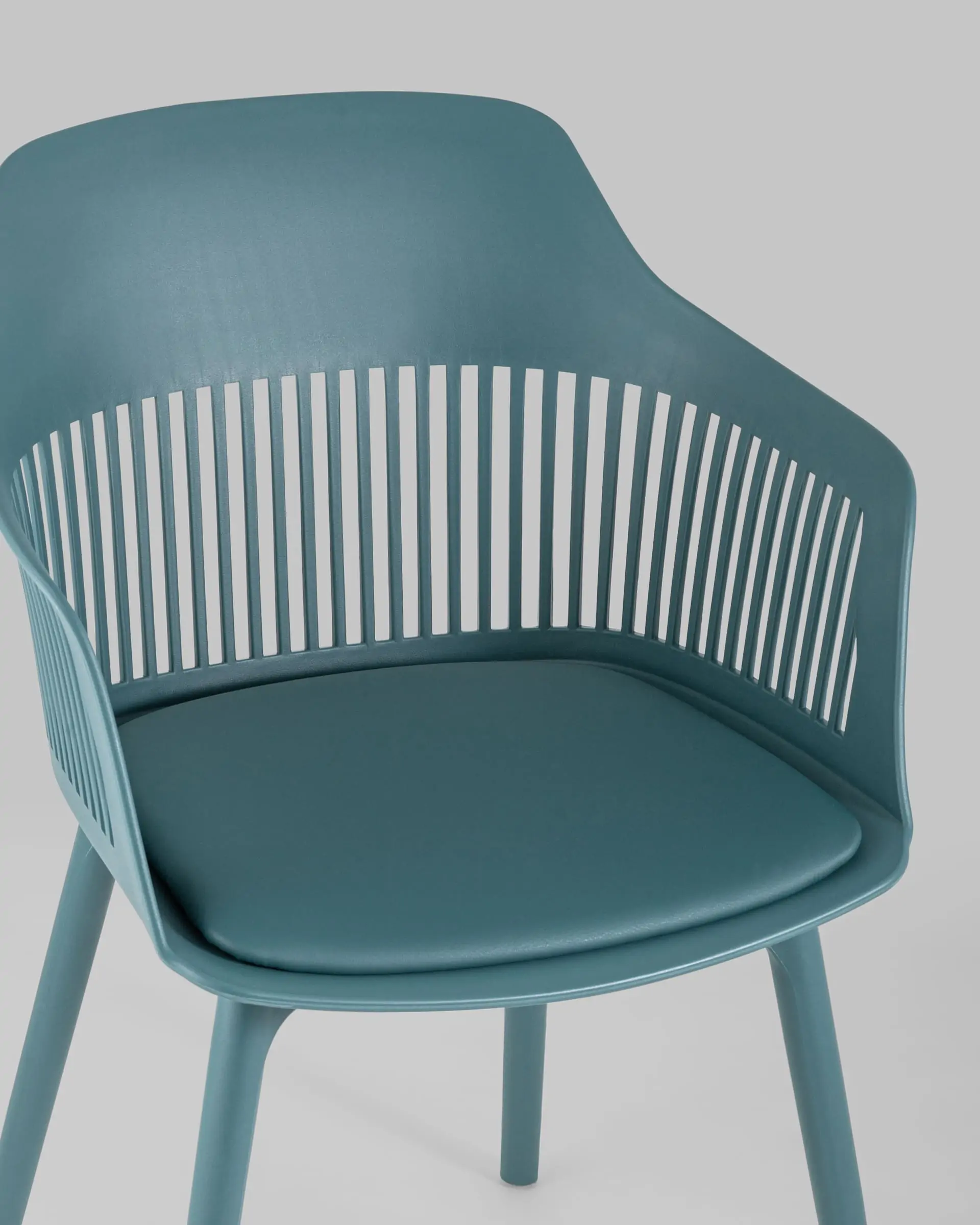 Polypropylene Armchair In Navy Blue-PP Chair