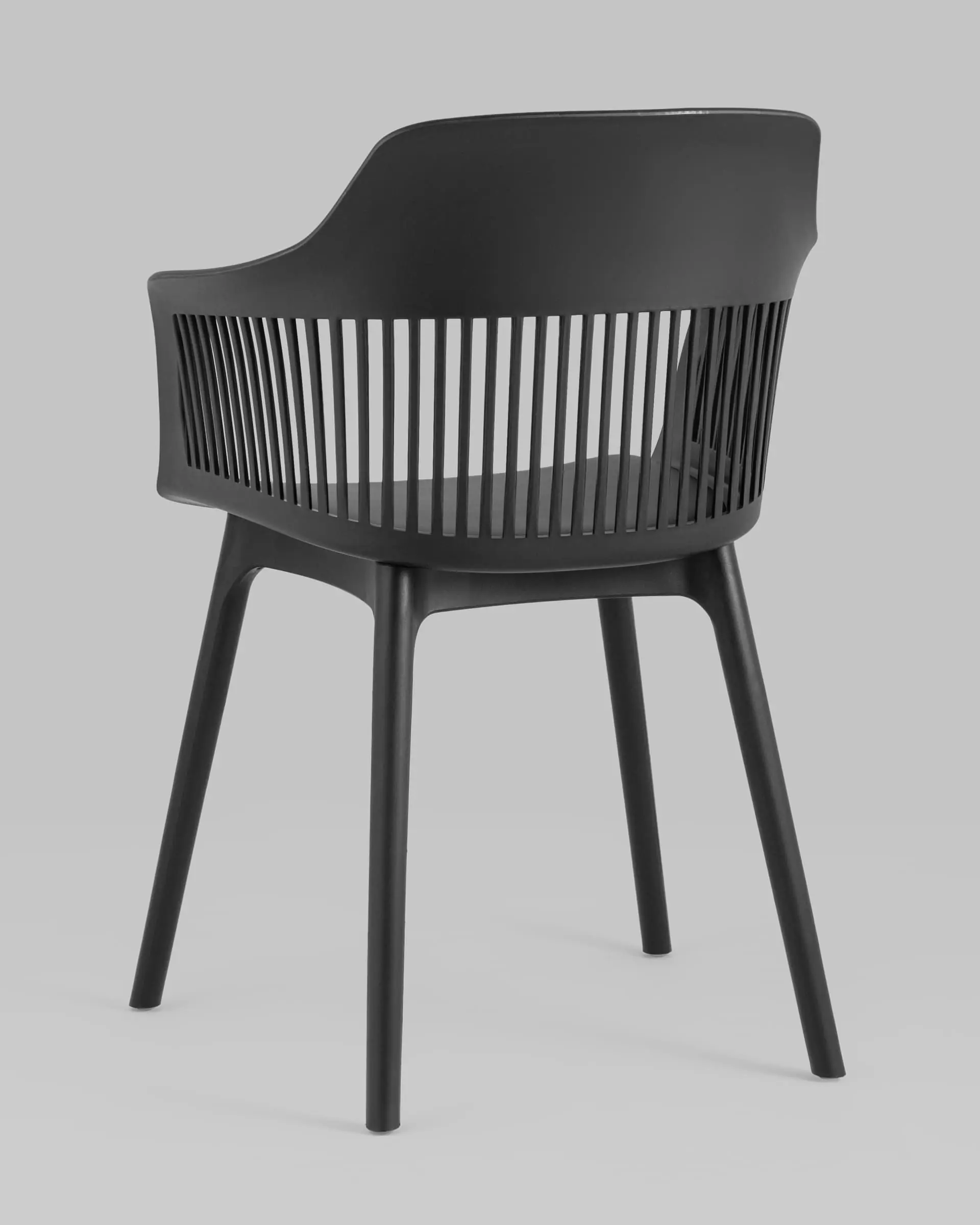 Polypropylene Armchair In Black-PP Chair