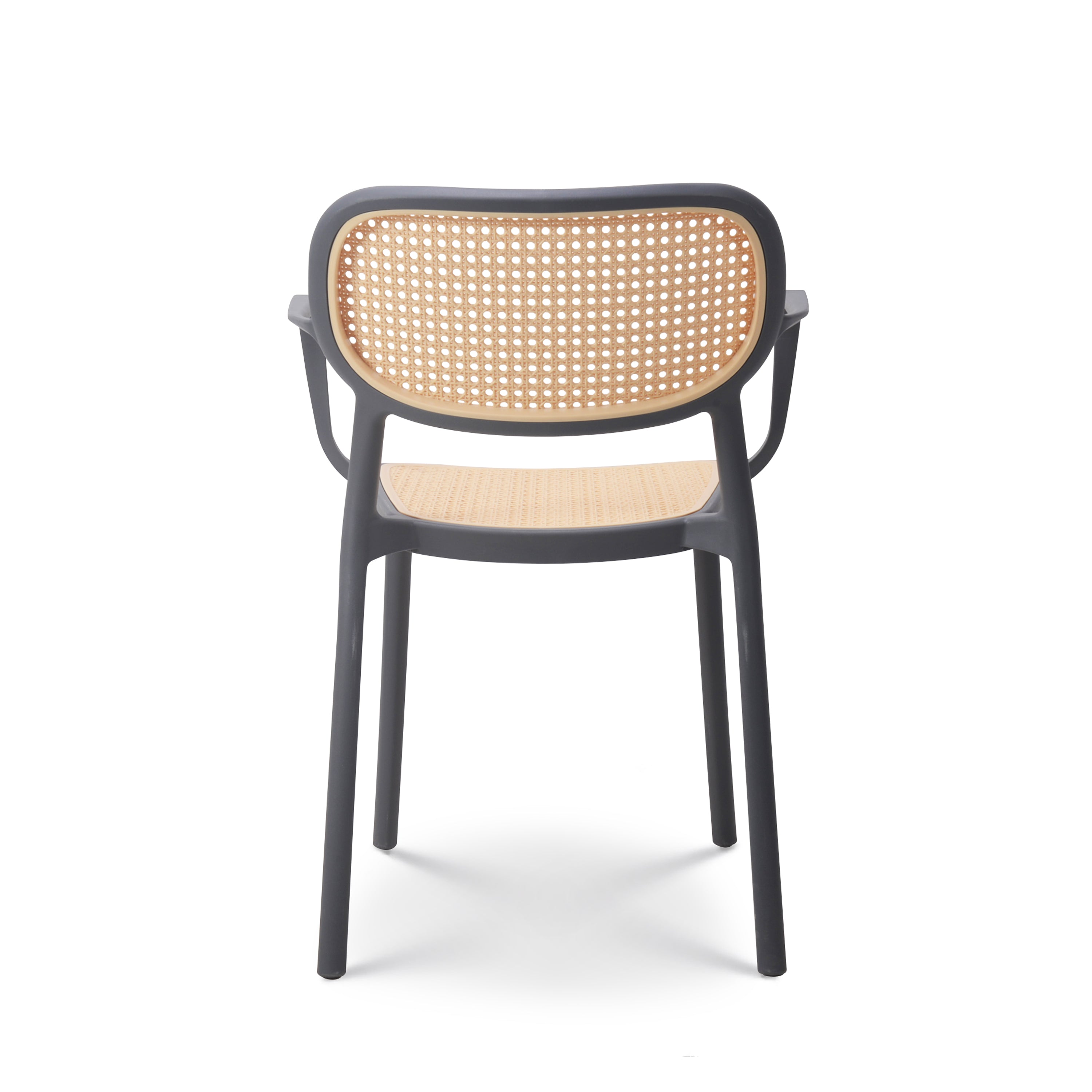 Hollow Design Polypropylene Armchair-PP Chair