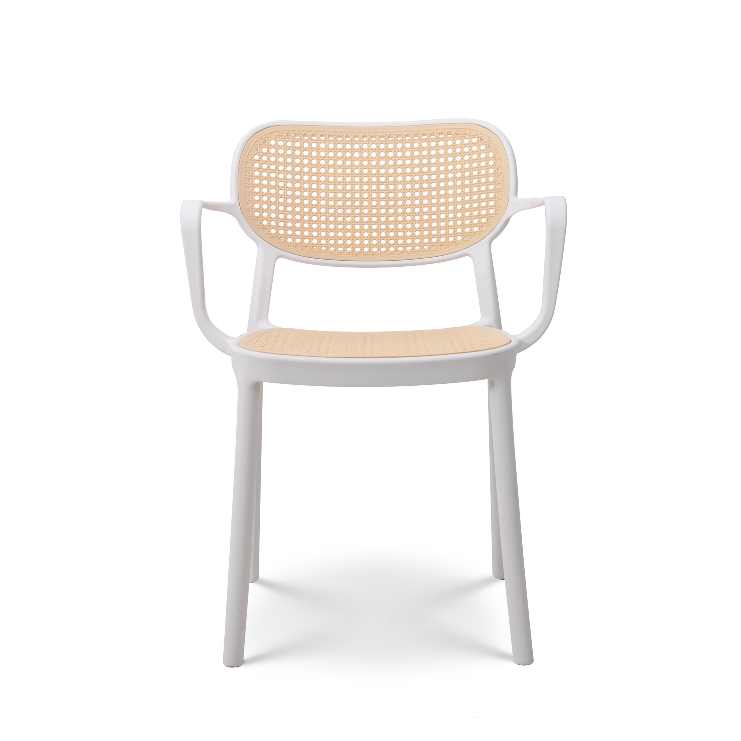 Hollow Design Polypropylene Armchair-PP Chair