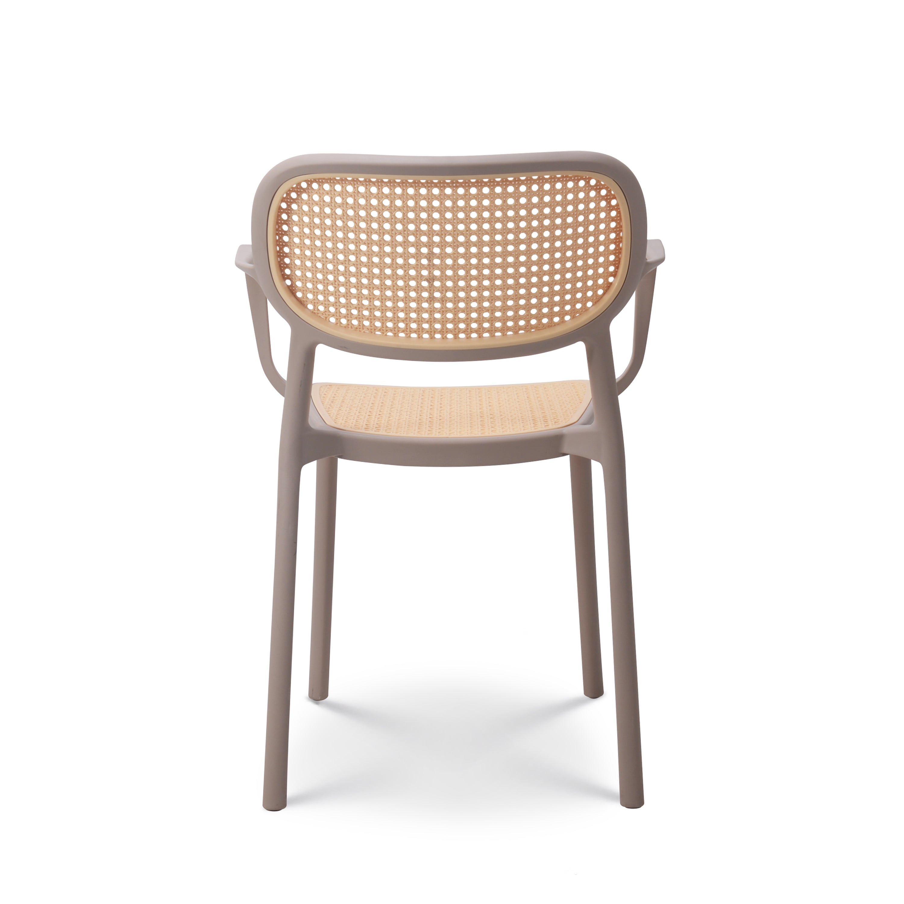 Hollow Design Polypropylene Armchair-PP Chair