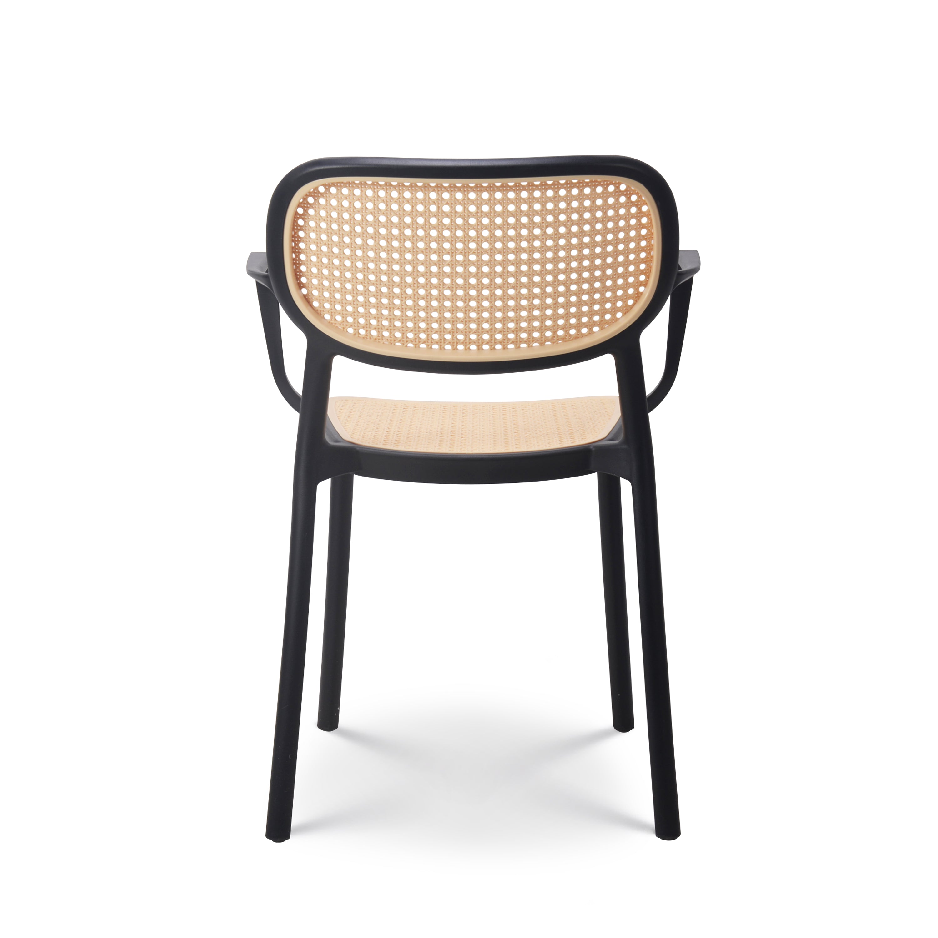 Hollow Design Polypropylene Armchair-PP Chair