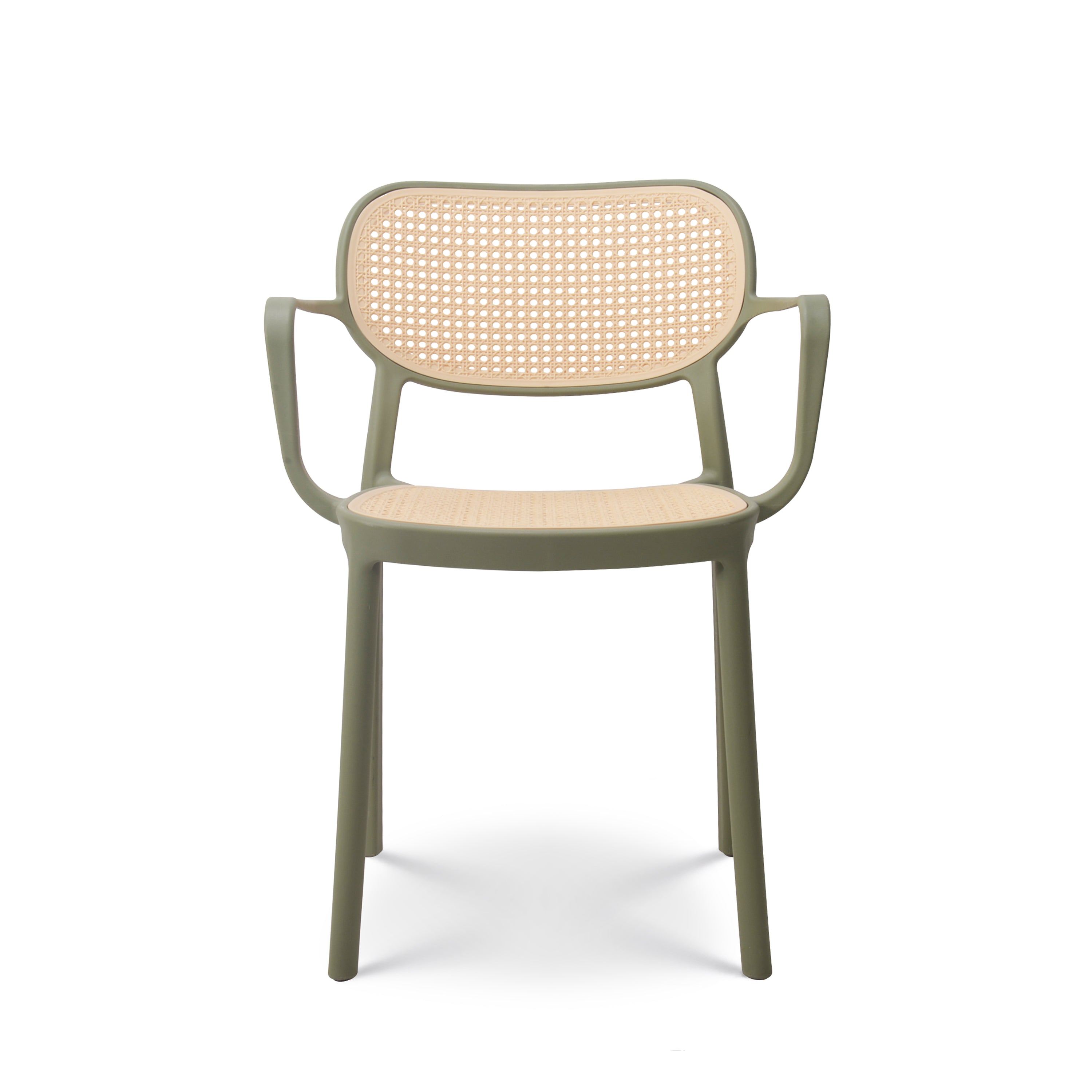 Hollow Design Polypropylene Armchair-PP Chair