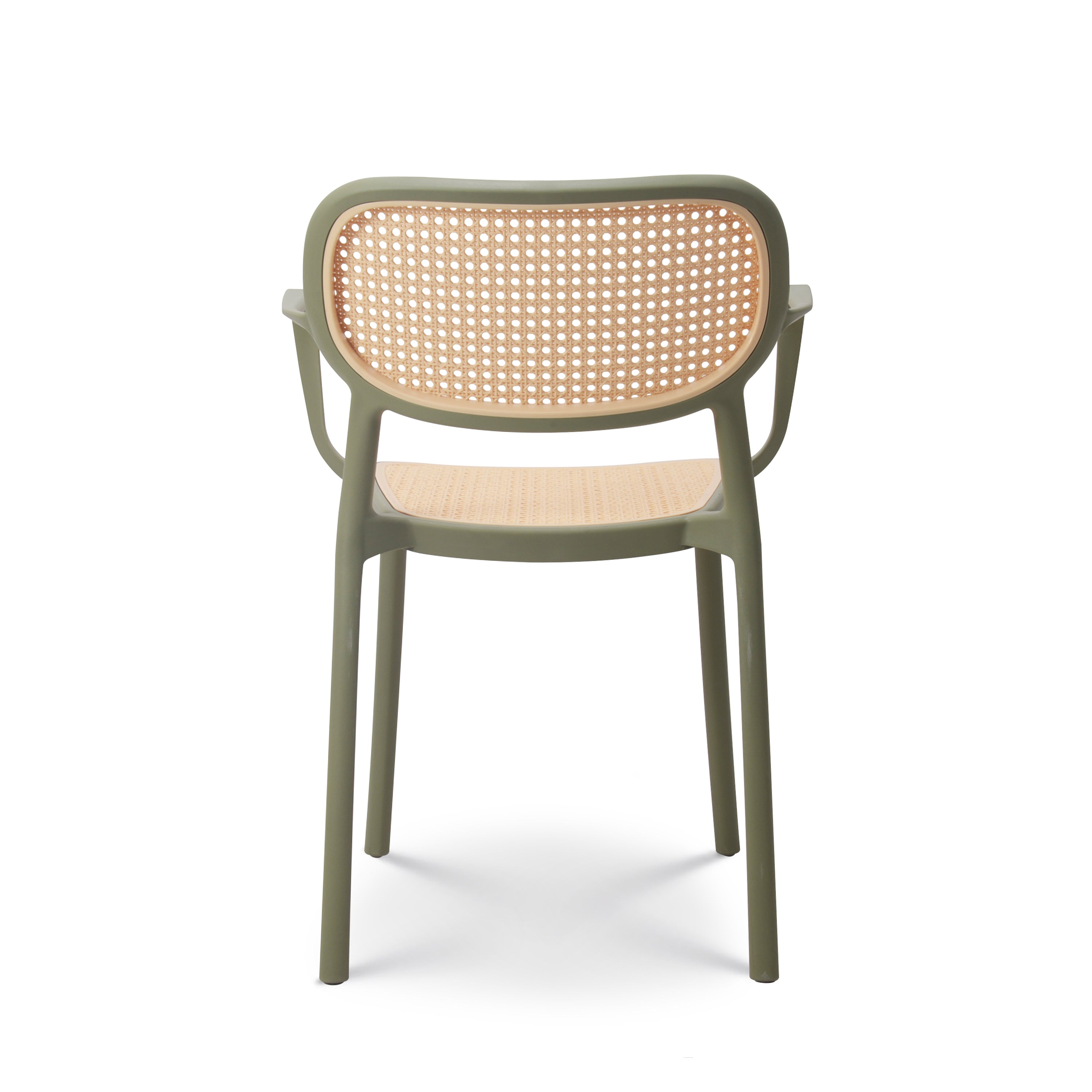 Hollow Design Polypropylene Armchair-PP Chair
