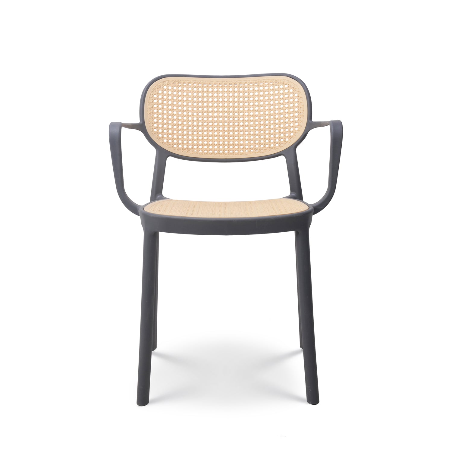 Hollow Design Polypropylene Armchair-PP Chair