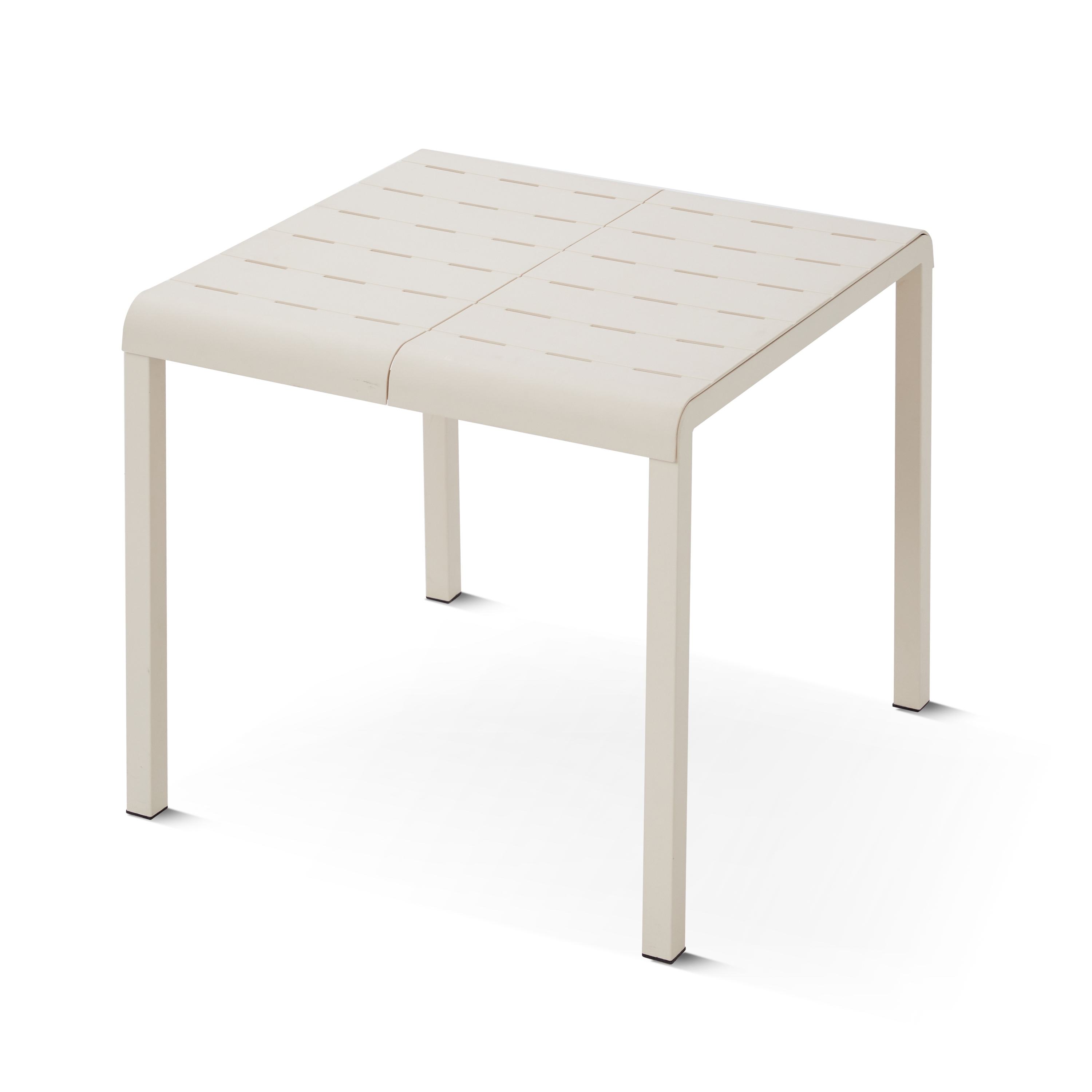 Connectable Polypropylene Plastic Table 80×80×75cm