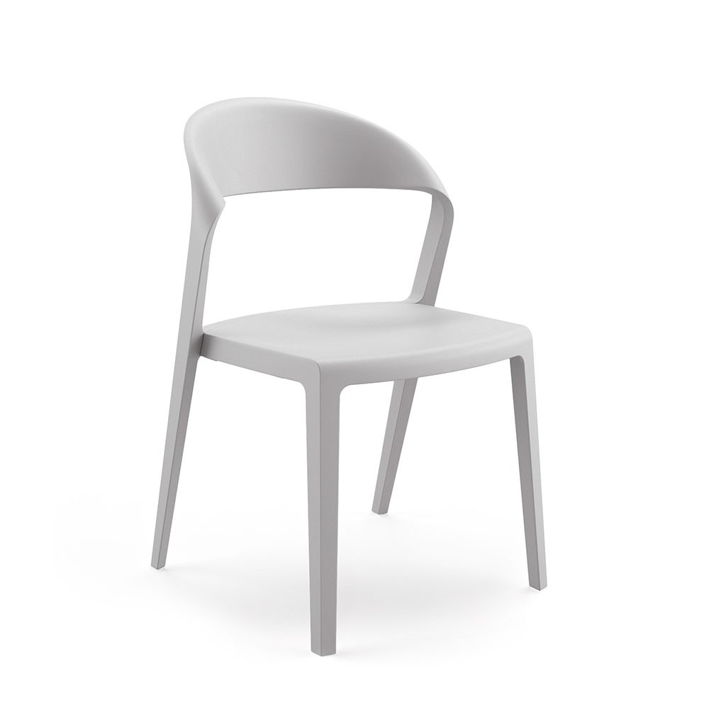 Light Grey Plastic Chairs For Sale-PP Chair