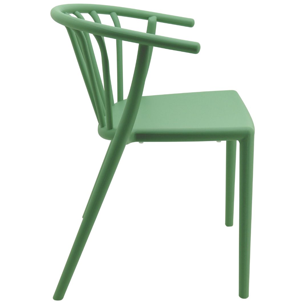 Woody Chair Light Green-PP Chair