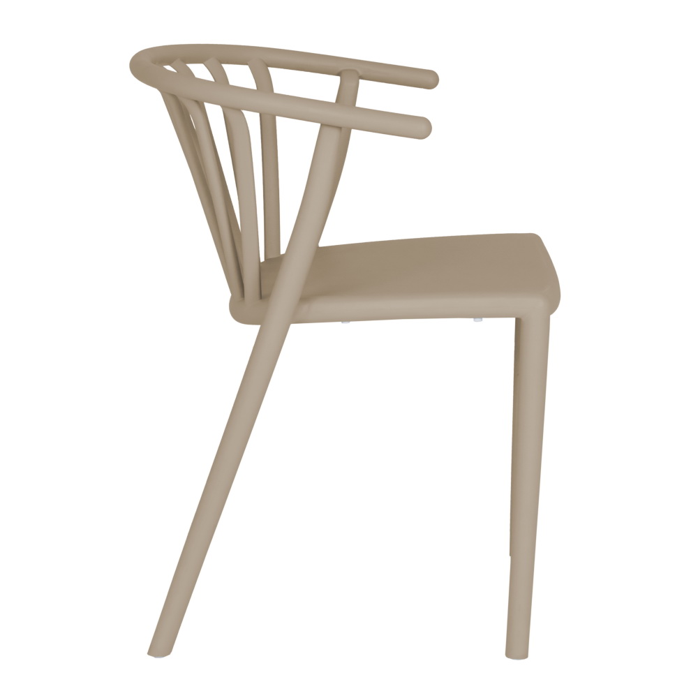 Woody Chair Taupe-PP Chair