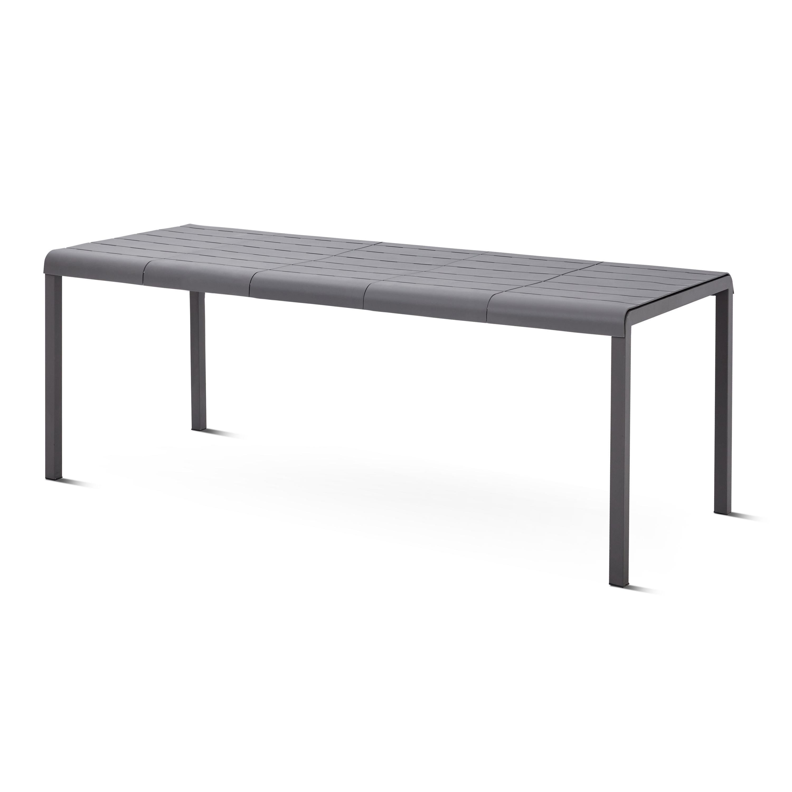 200cm Rectangular Polypropylene Outdoor Table | PP Patio Dining Table