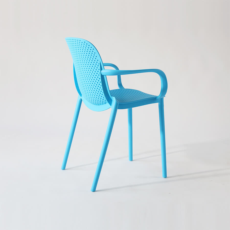 Plastic Armchair Blue-PP Chair