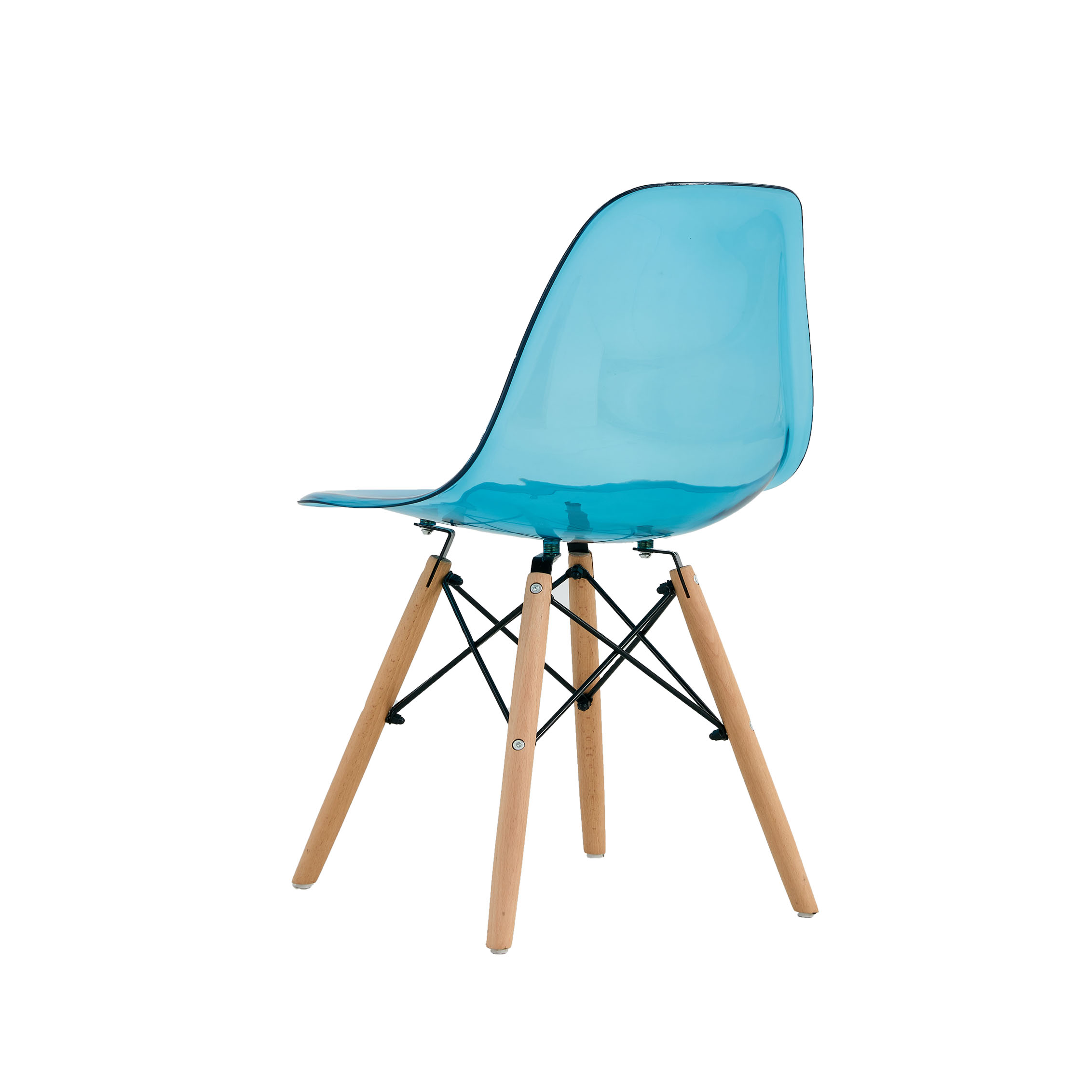 DSW Chair Transparent Blue-PP Chair