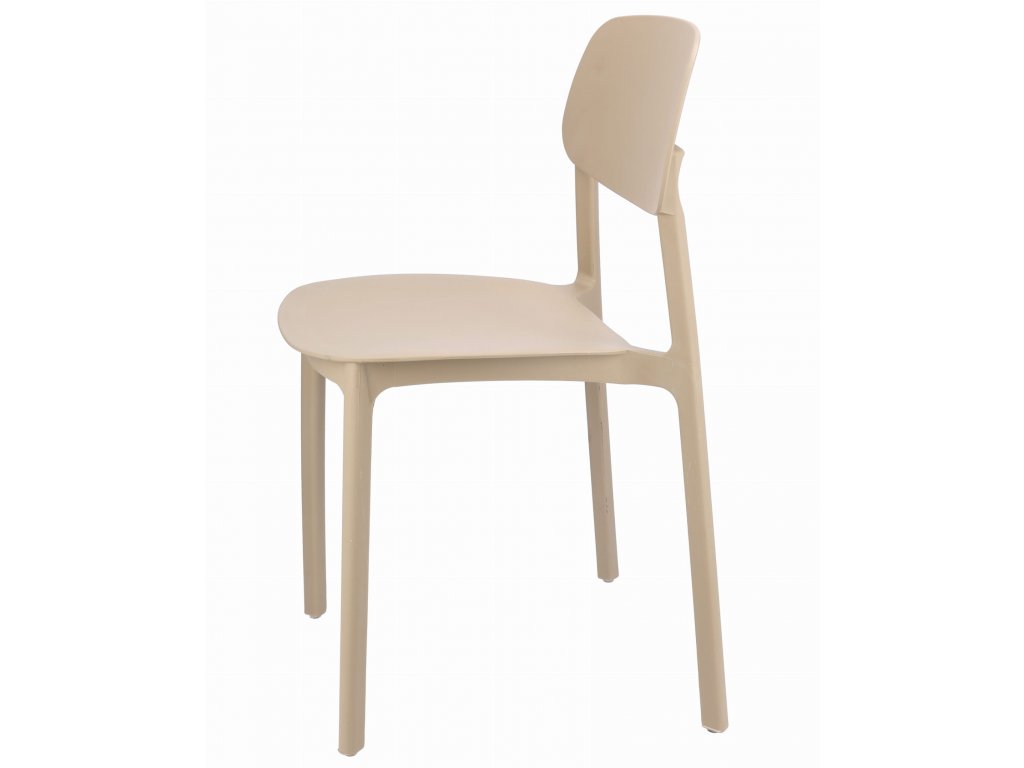 Taupe Plastic Chairs Wholesale-PP Chair