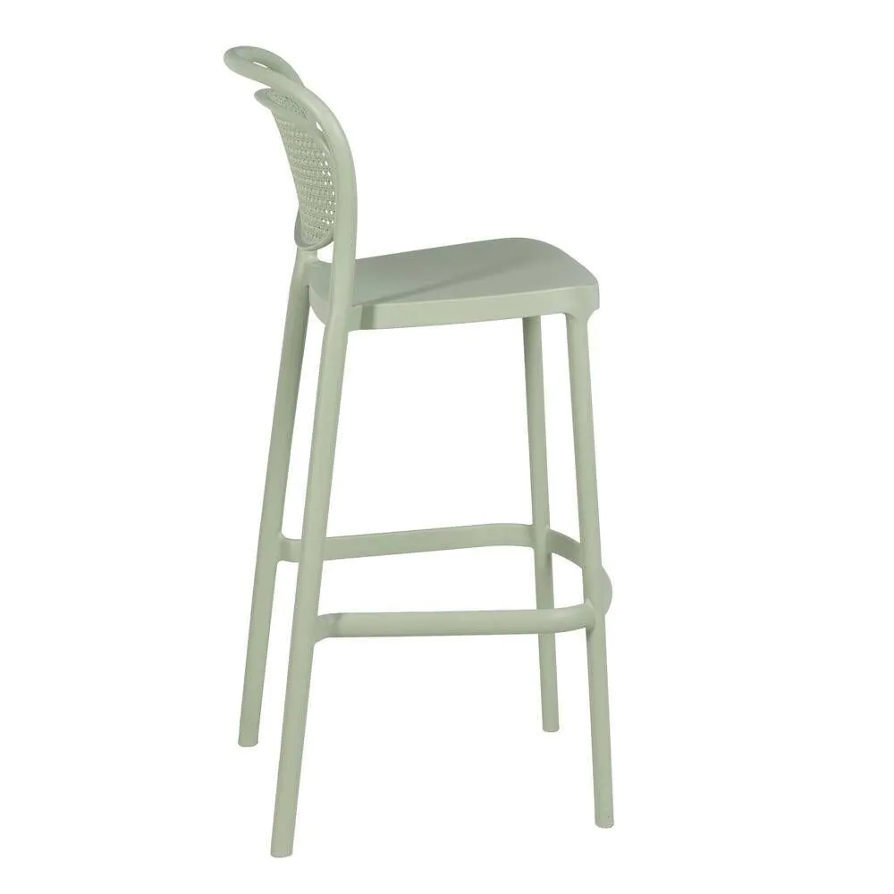Mint Green PP Bar Stool-PP Chair