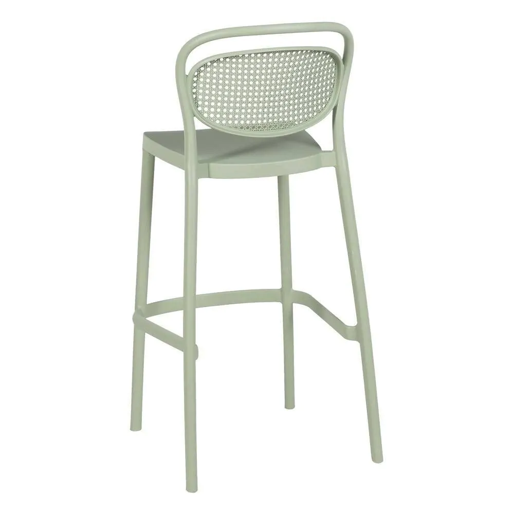Mint Green PP Bar Stool-PP Chair