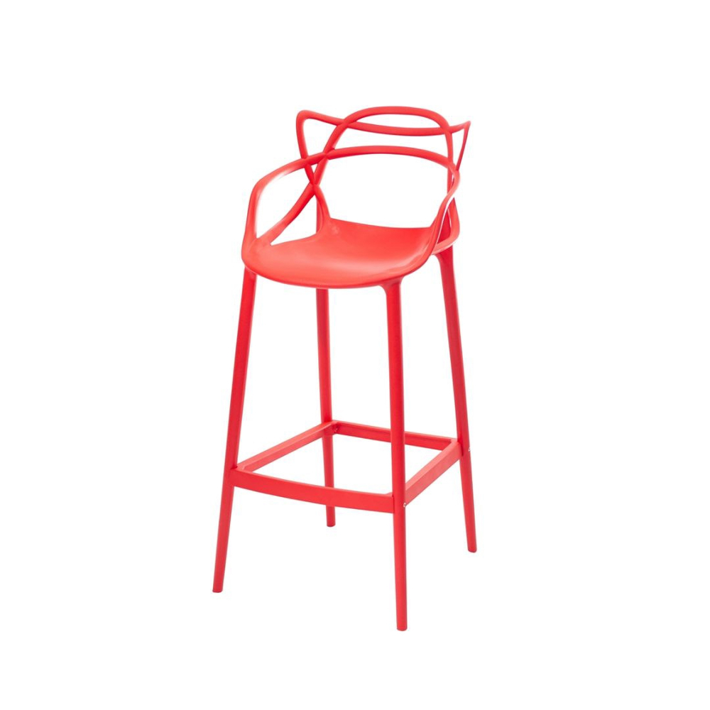 Masters Stool Red-PP Chair