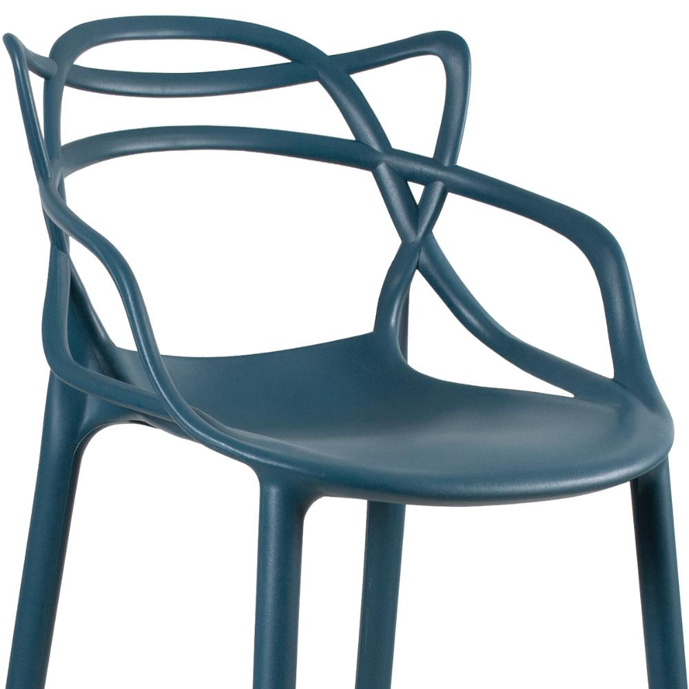Masters Stool Deep Blue-PP Chair