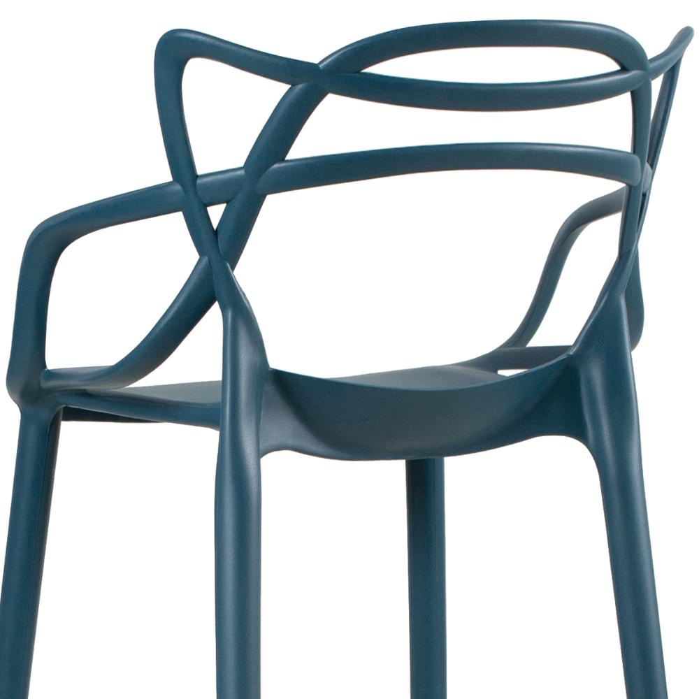 Masters Stool Deep Blue-PP Chair