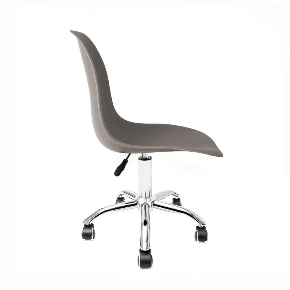 Plastic Office Desk Chair DSW Style In Grey-PP Chair