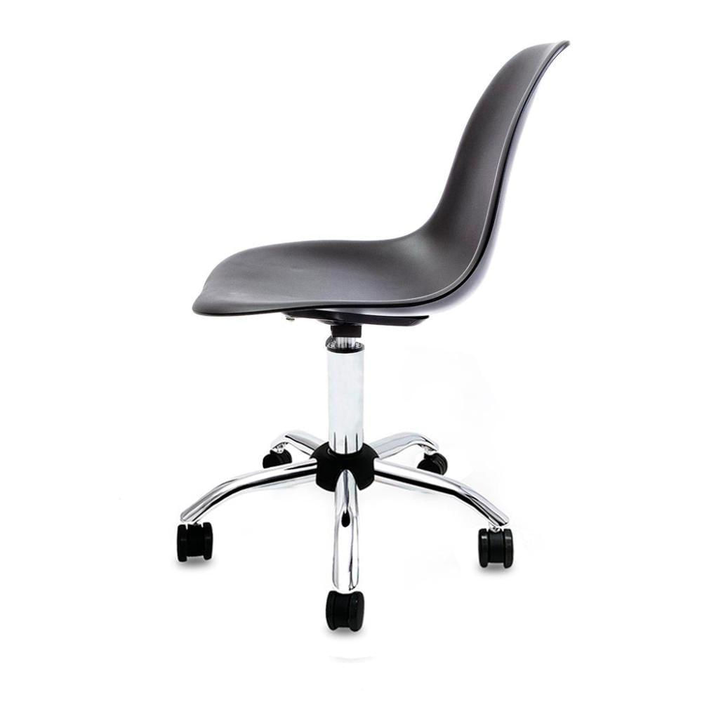 Plastic Office Desk Chair DSW Style In Black-PP Chair