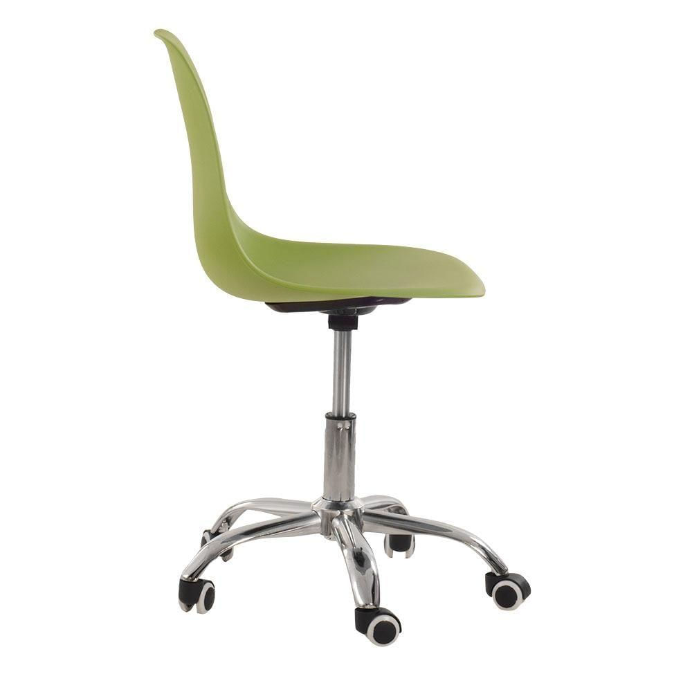 Plastic Office Desk Chair DSW Style In Green-PP Chair