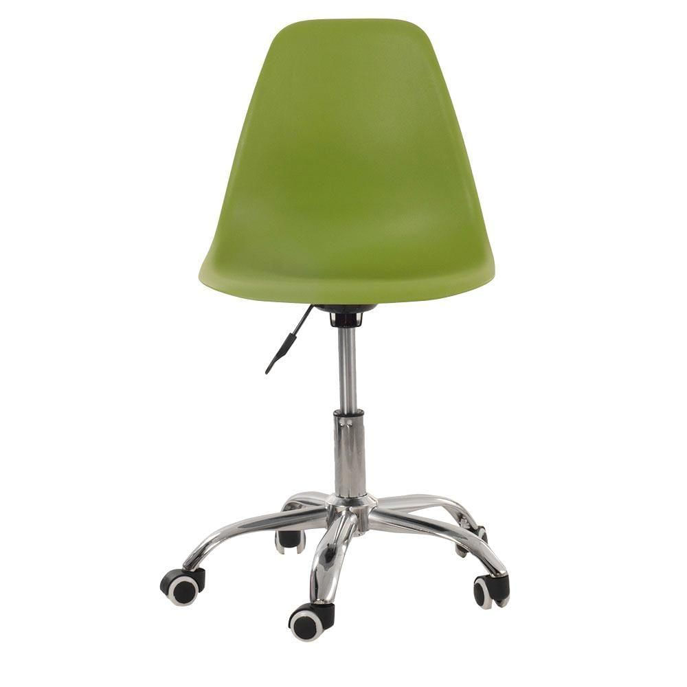 Plastic Office Desk Chair DSW Style In Green-PP Chair