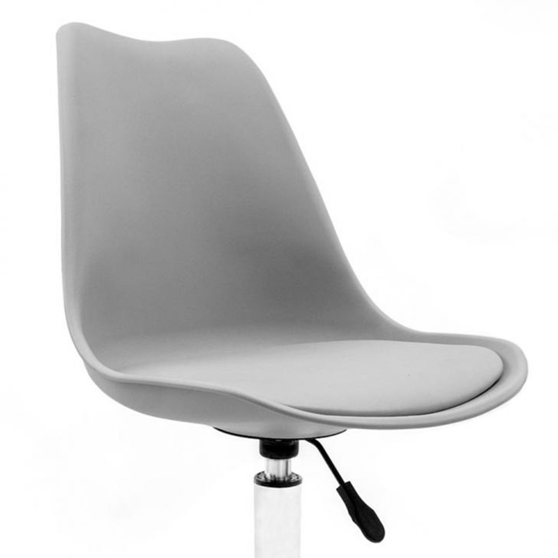 Grey Tulip Desk Chair-PP Chair