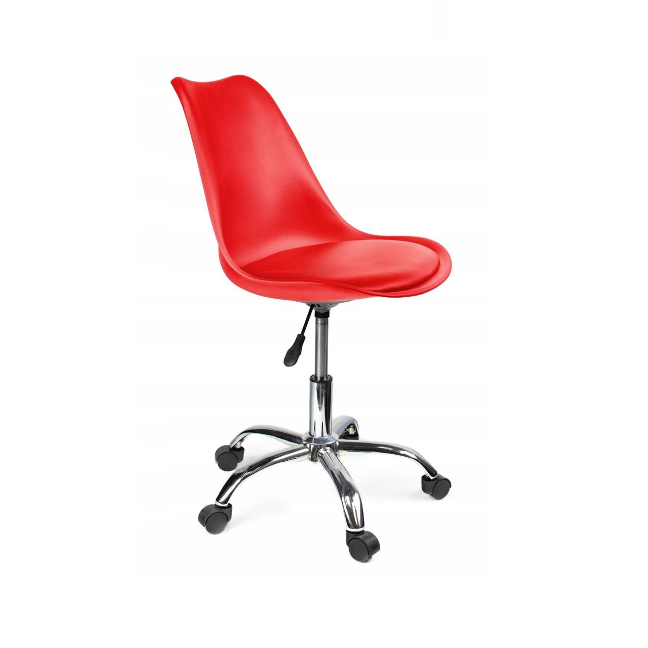 Red Tulip Desk Chair-PP Chair