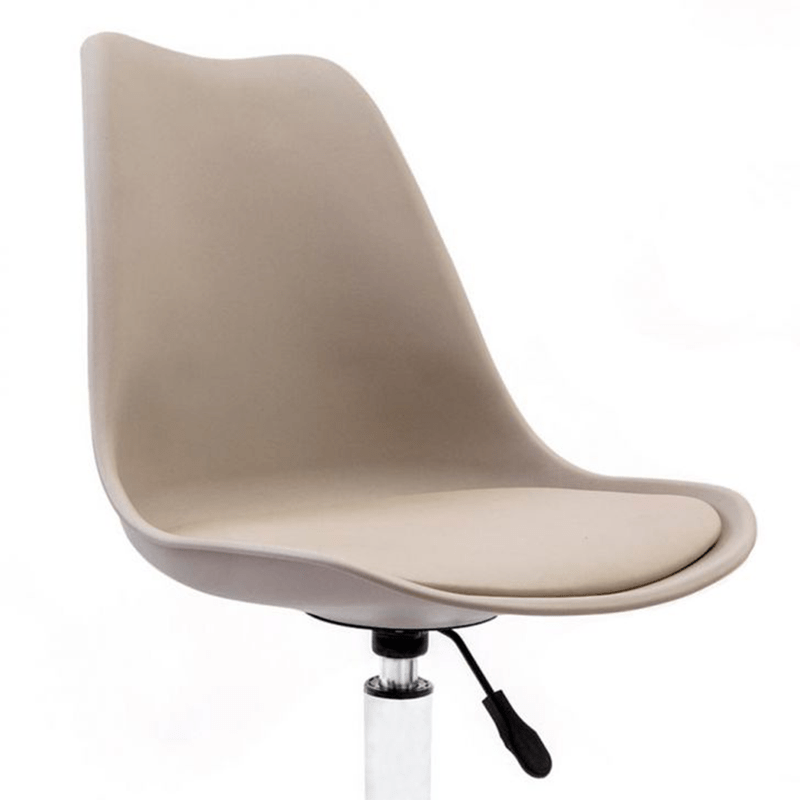Taupe Tulip Desk Chair-PP Chair