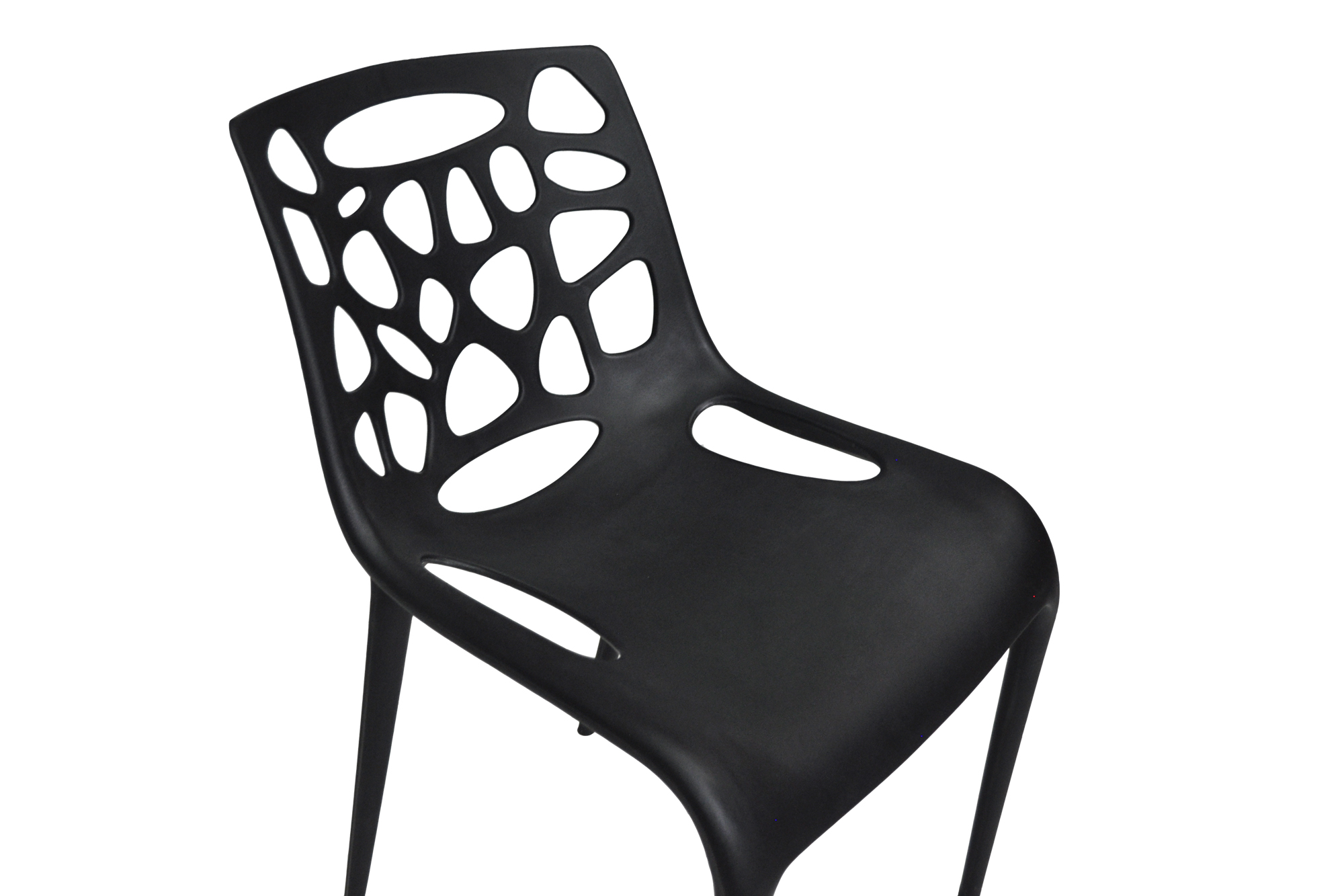 Black Plastic Garden Chair-PP Chair