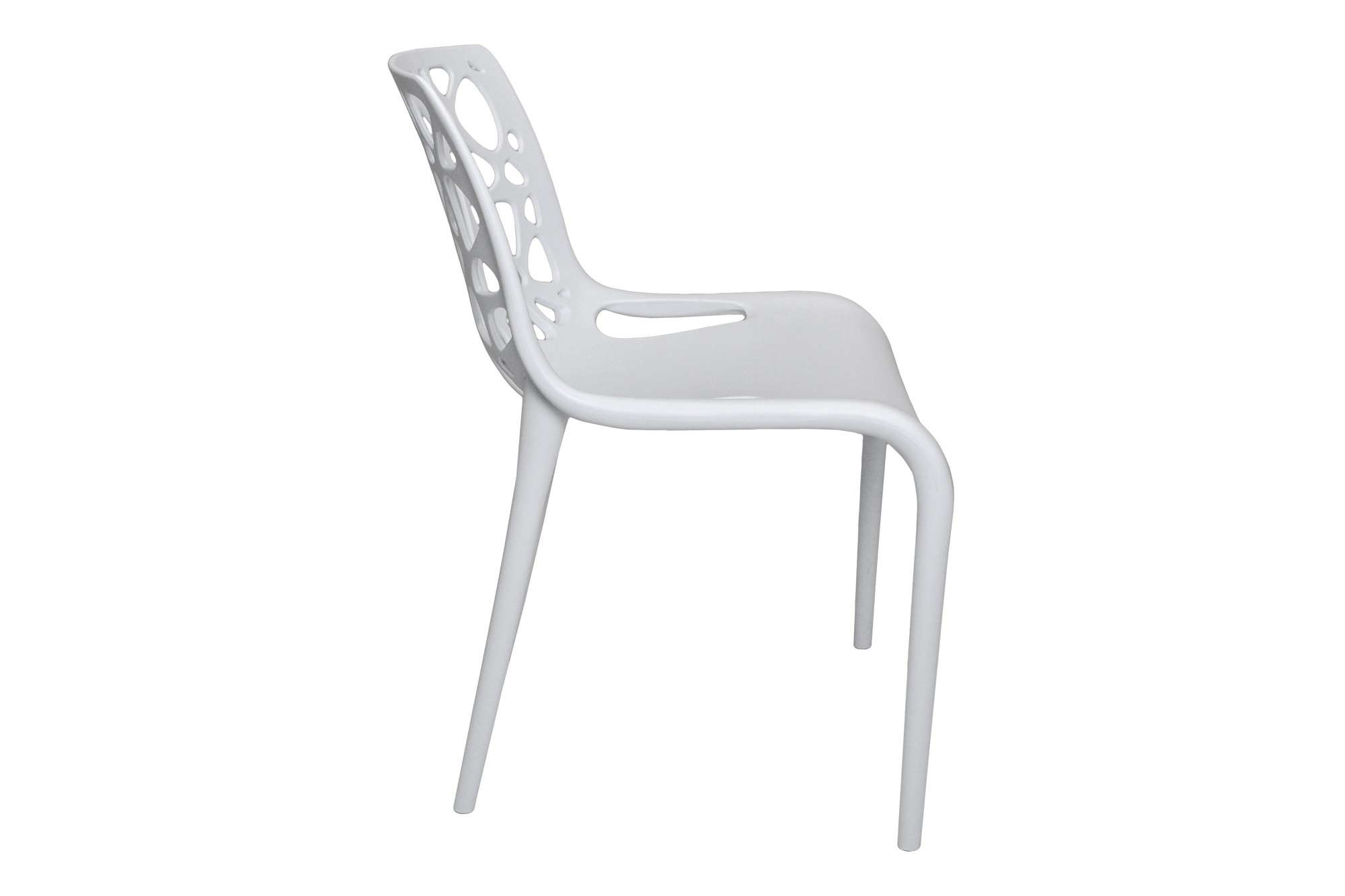 White Plastic Garden Chair-PP Chair