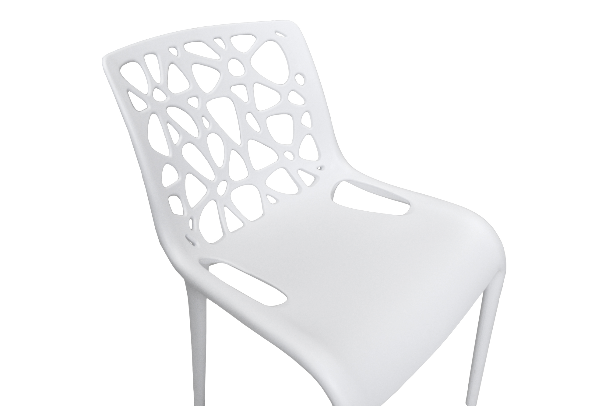White Plastic Garden Chair-PP Chair