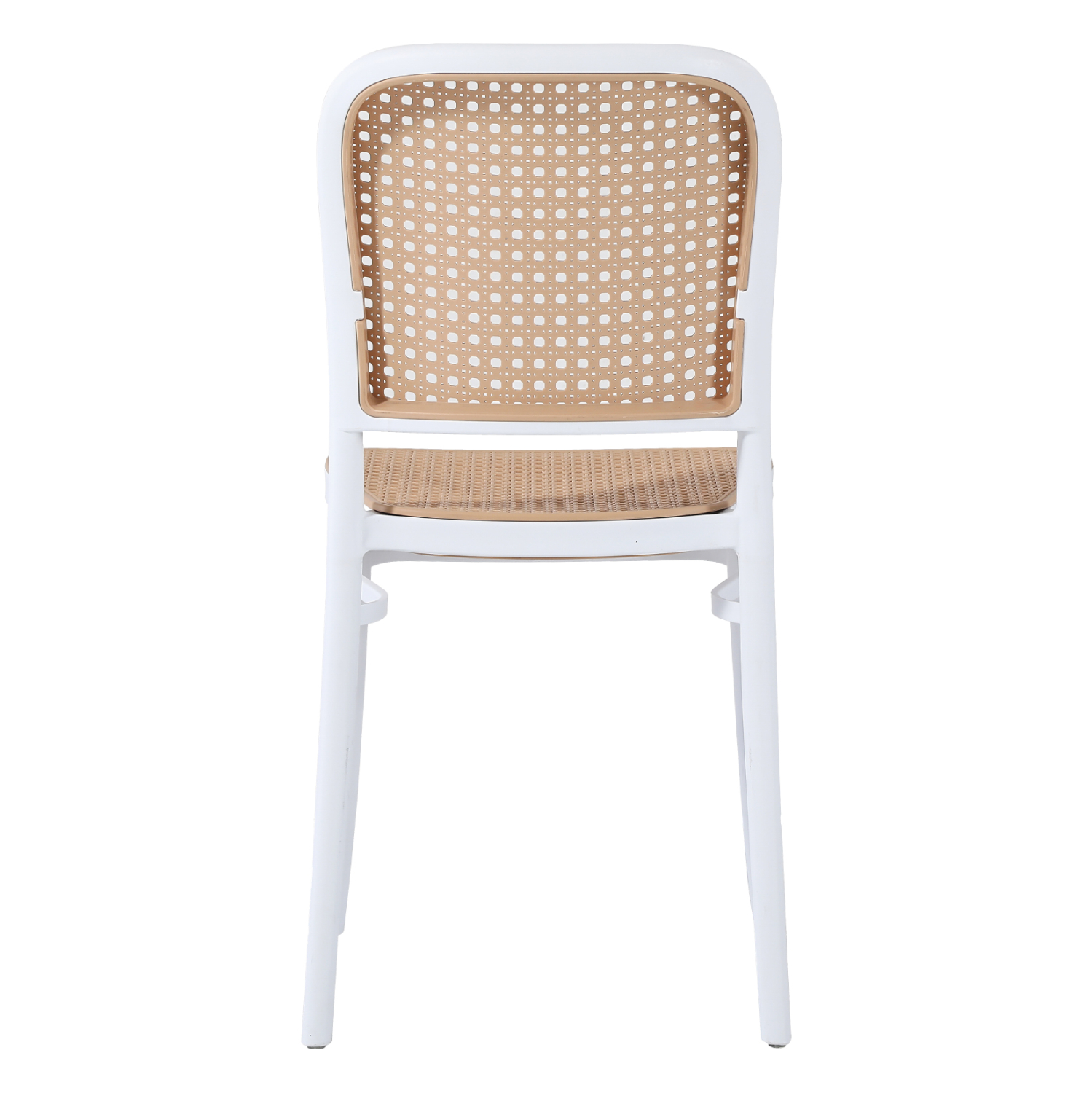 White-Beige PP Chair-PP Chair