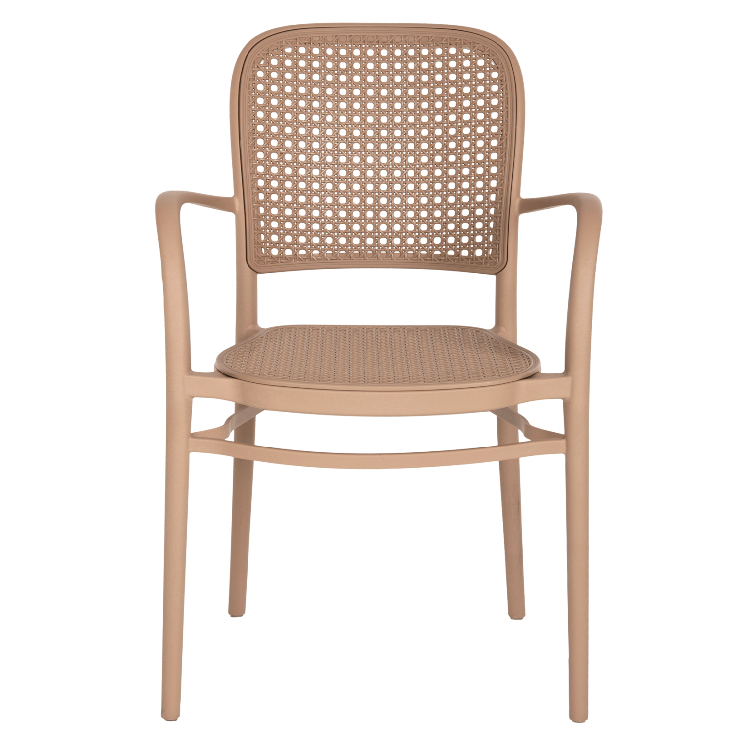 Taupe PP Armchair-PP Chair