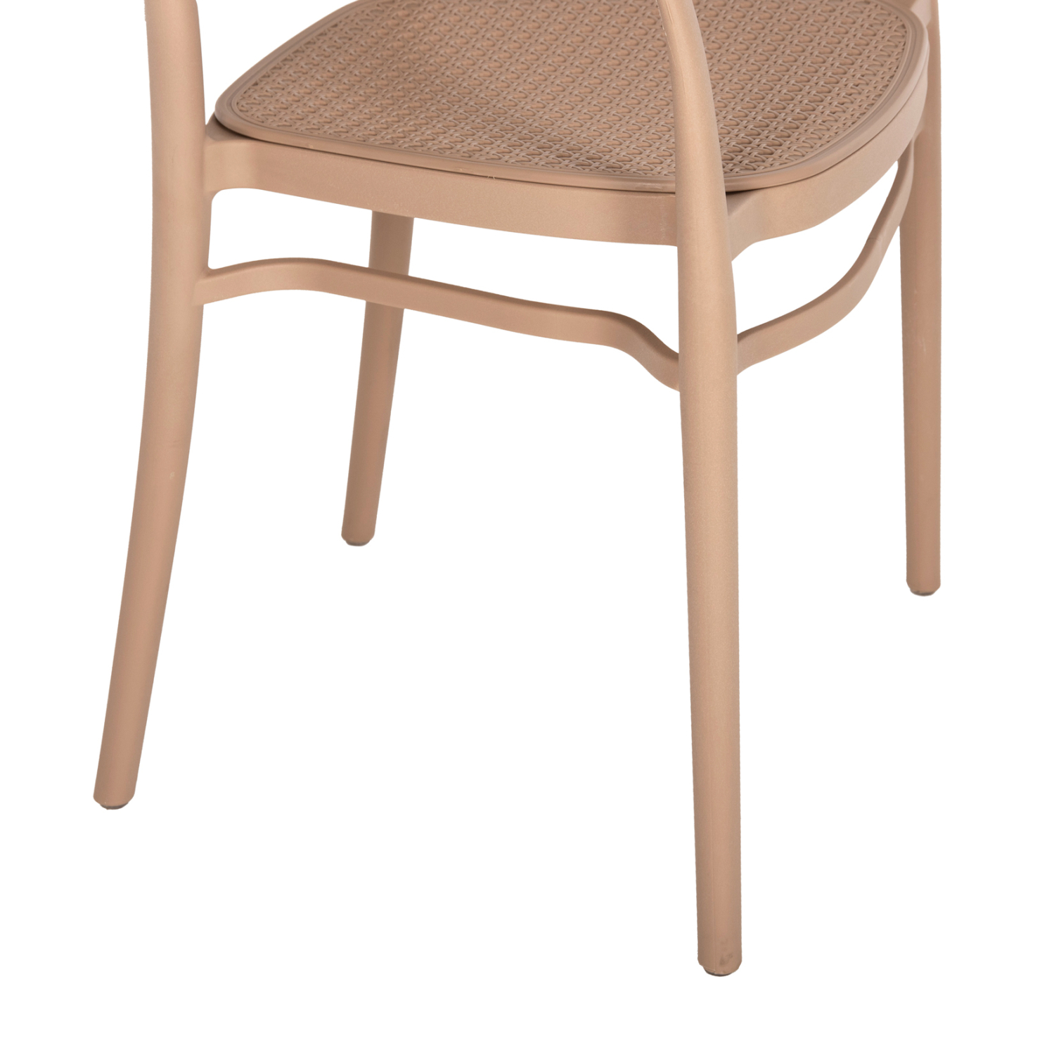 Taupe PP Armchair-PP Chair