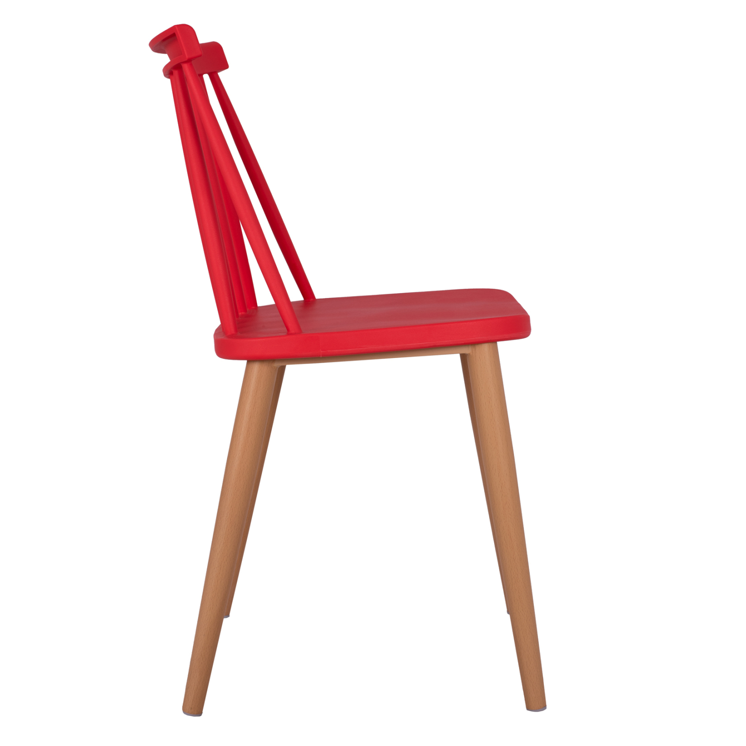 Windsor Dining Side Chair Claret-PP Chair