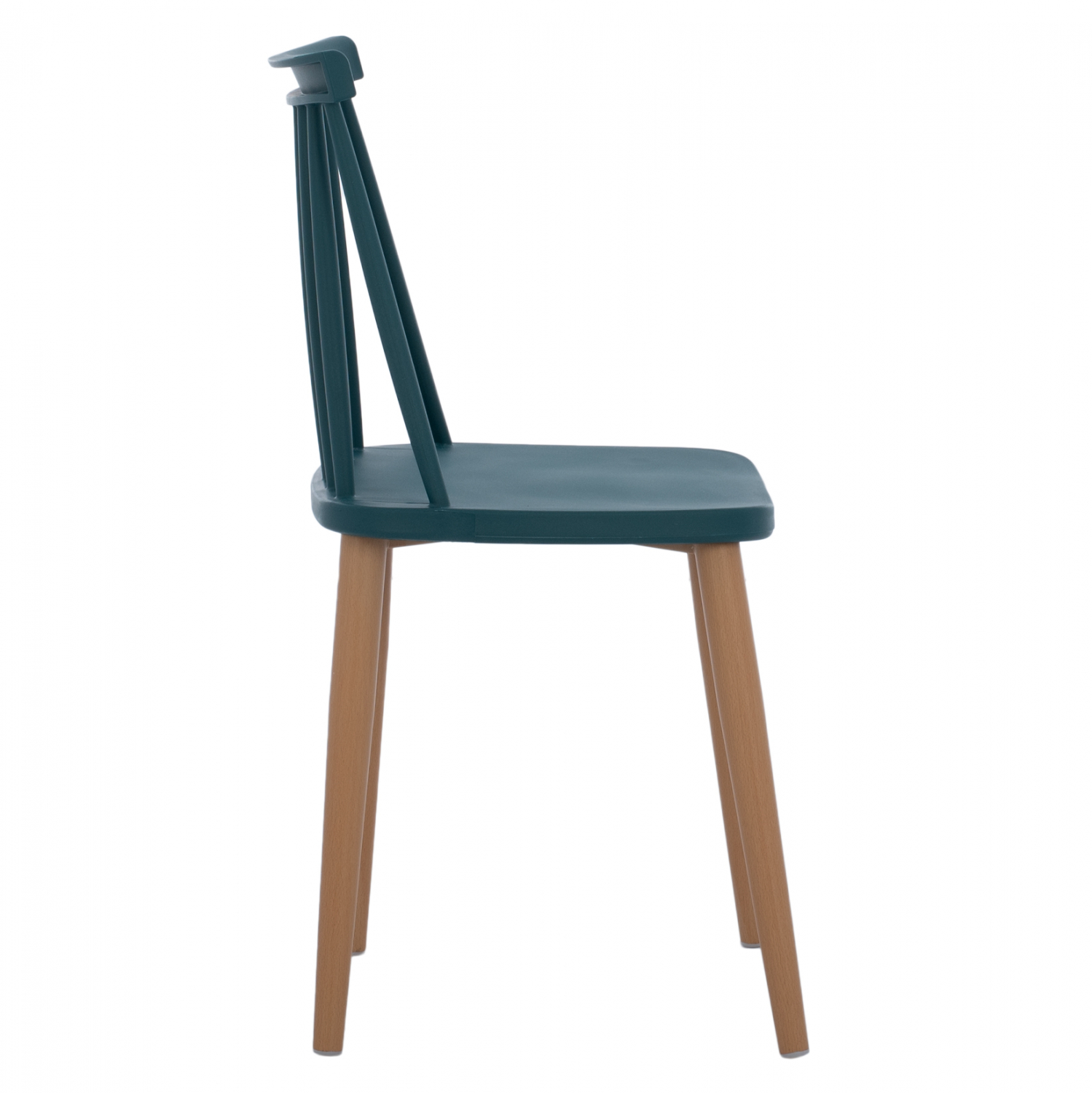Windsor Dining Side Chair Navy Blue-PP Chair