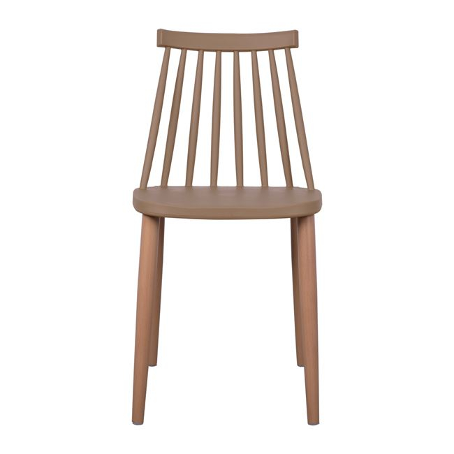 Windsor Dining Side Chair Brown-PP Chair
