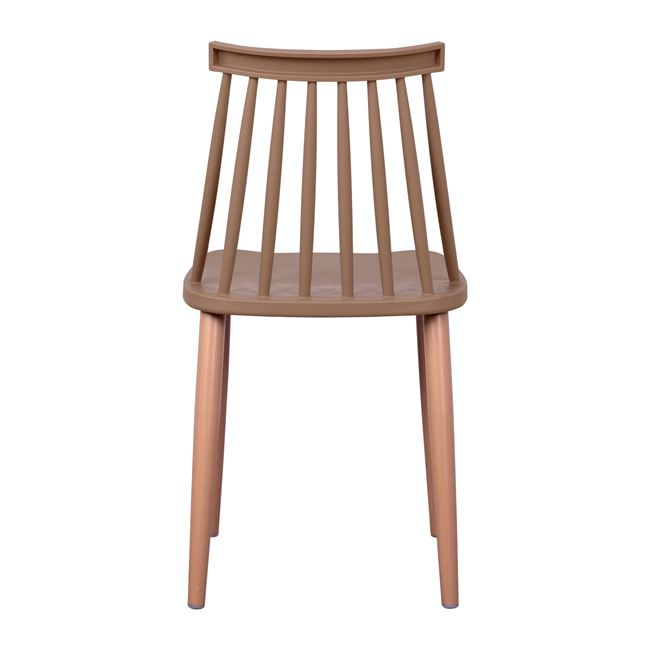 Windsor Dining Side Chair Brown-PP Chair