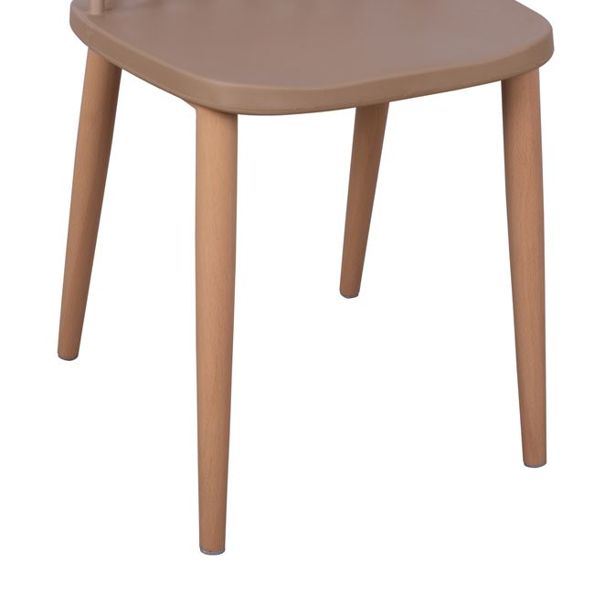 Windsor Dining Side Chair Brown-PP Chair