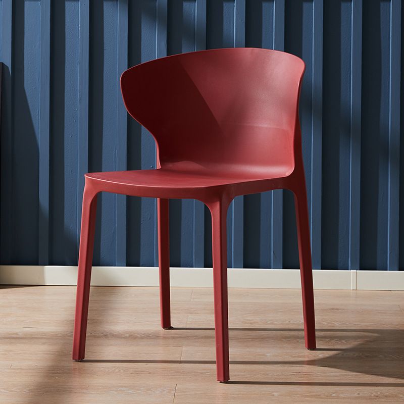 Claret plastic elephant ear chair-PP Chair