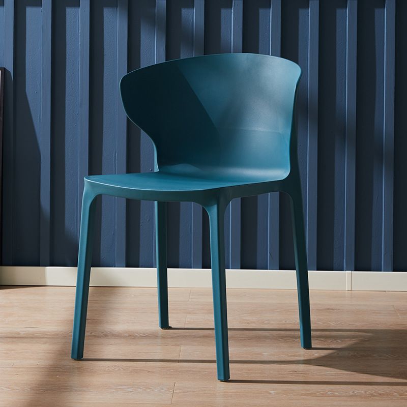 Deep Blue plastic elephant ear chair-PP Chair