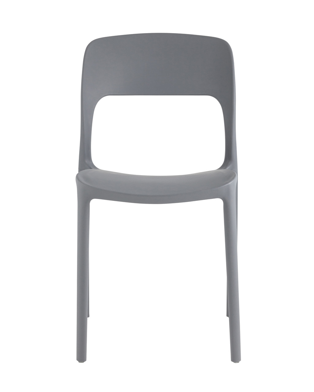 Plastic Chair Dark Grey-PP Chair