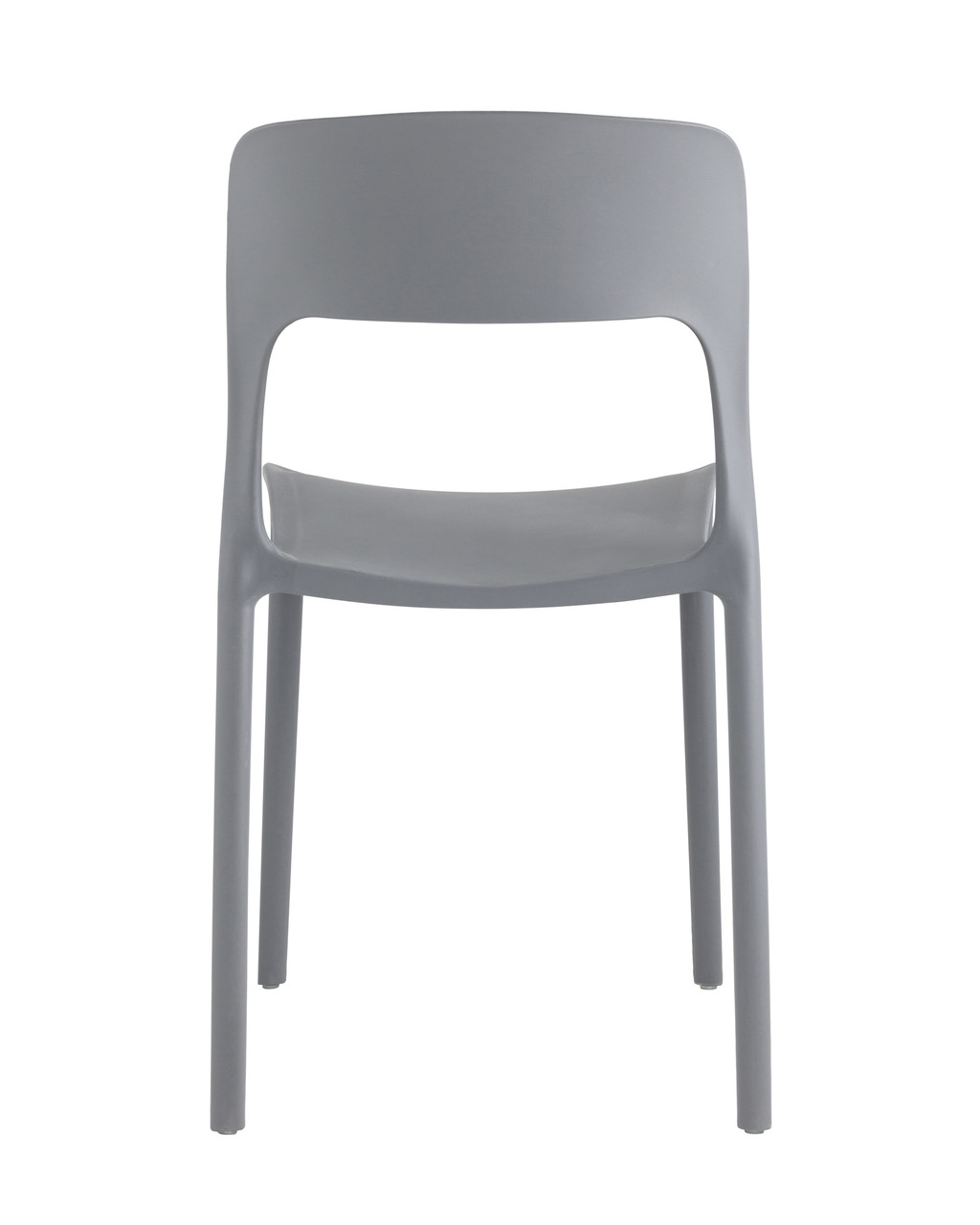 Plastic Chair Dark Grey-PP Chair