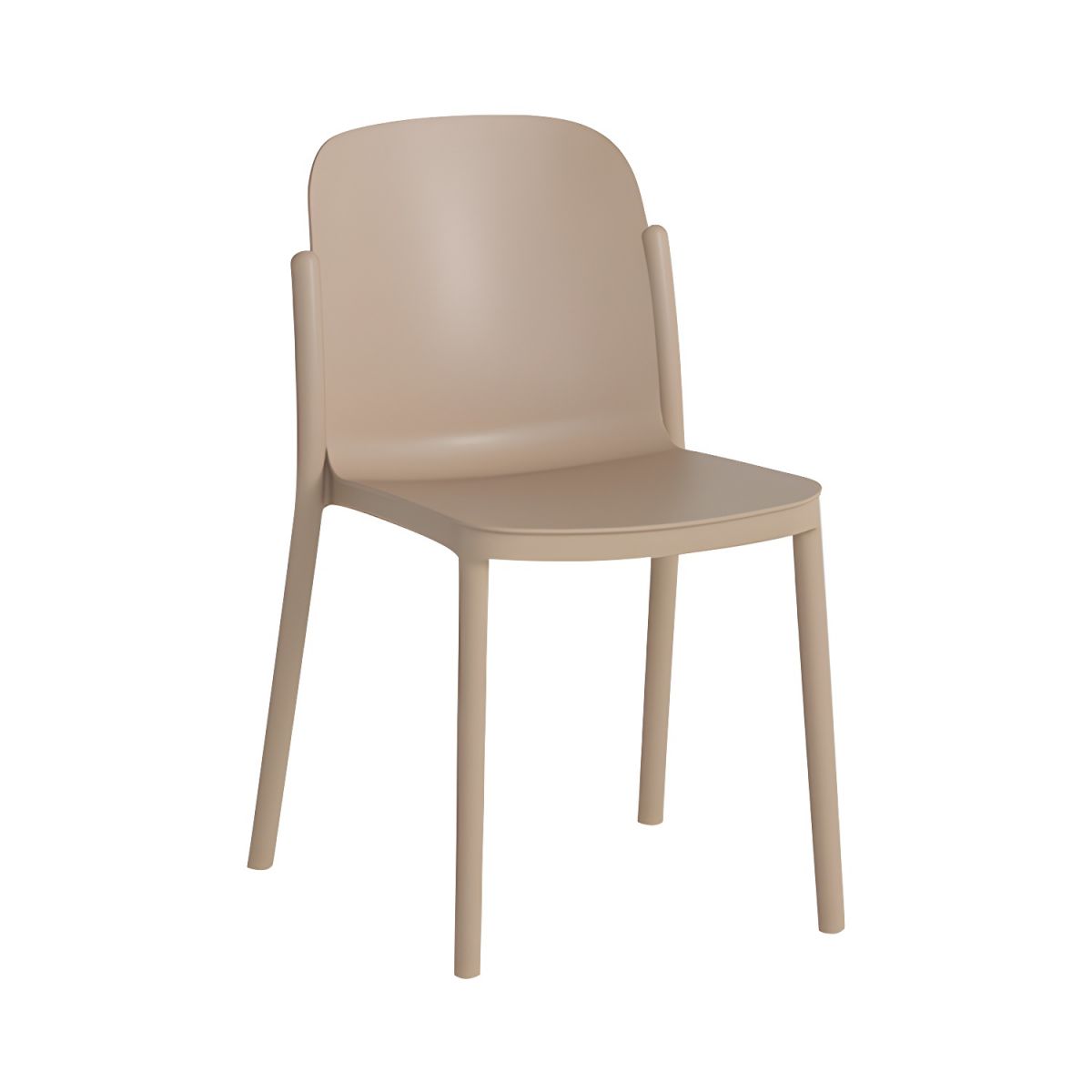 Taupe Plastic Chair-PP Chair