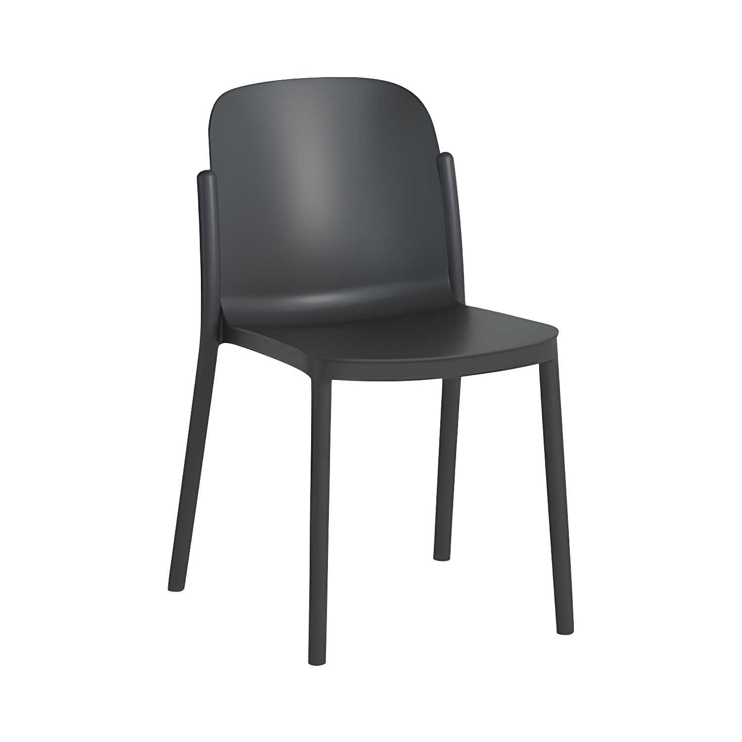 Dark Grey Plastic Chair-PP Chair